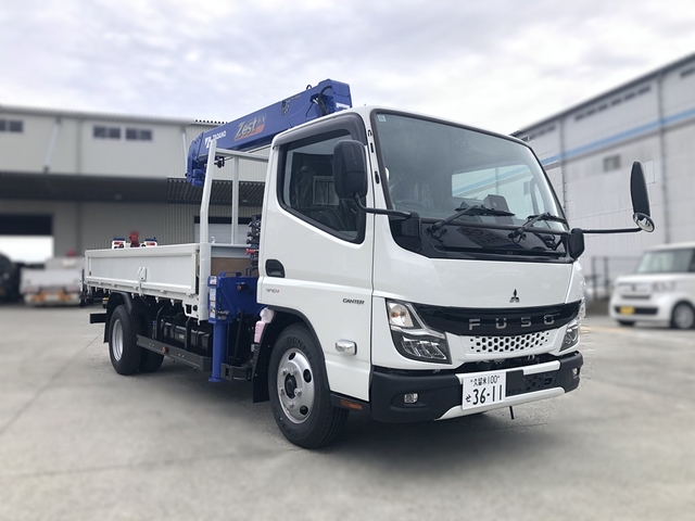 Mitsubishi Fuso canter Middle Crane equipped trucks 2RG-FEAV0(107897) 1枚目