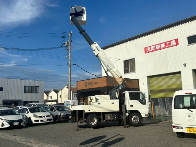 Isuzu elf Small Aerial work platform trucks 2RG-NKR88AN(110796) 38枚目