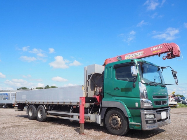 Mitsubishi Fuso super_great Large Crane equipped trucks QKG-FV54VZ(110528) 7枚目