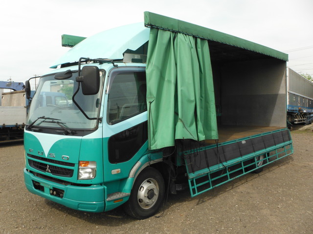 三菱ふそう ファイター 中型 幌車 PA-FK74F(1699) 9枚目
