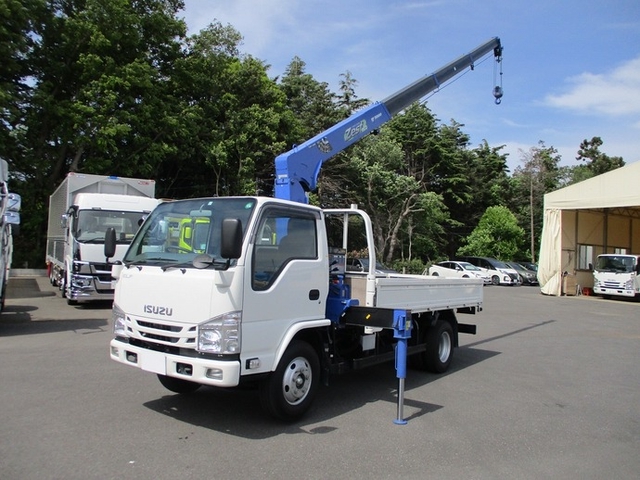 いすゞ エルフ 小型 平ボディ（クレーン付） TRG-NKR85R(10436) 5枚目
