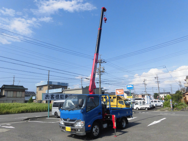 日野 デュトロ 小型 平ボディ（クレーン付） TKG-XZC605M(109172) 13枚目