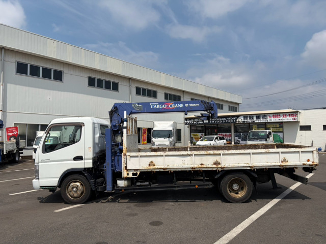 Mitsubishi Fuso canter Small Crane equipped trucks PDG-FE83DY(110798) 6枚目