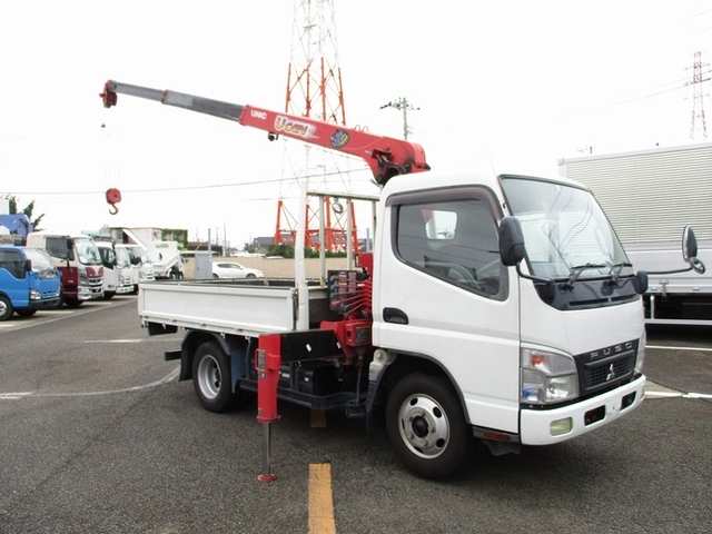 三菱ふそう キャンター 小型 平ボディ（クレーン付） PDG-FE72D(10540) 6枚目