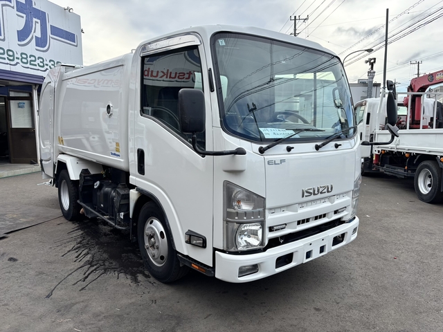 いすゞ エルフ 小型 塵芥車（回転式） TKG-NMR85N(107777) 3枚目