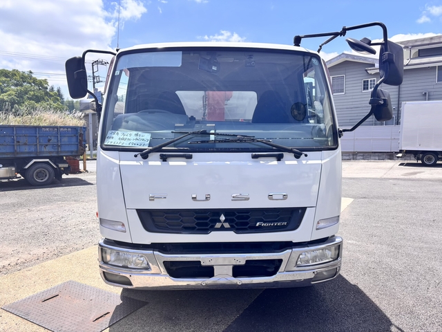 三菱ふそう ファイター 増トン 平ボディ（クレーン付） QKG-FK62FZ(108215) 2枚目