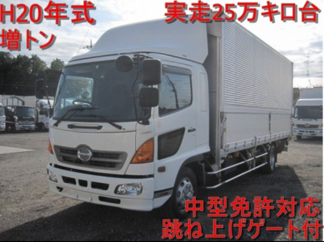 日野 レンジャー 増トン ウィング BDG-GD8JLWA(8447) 1枚目