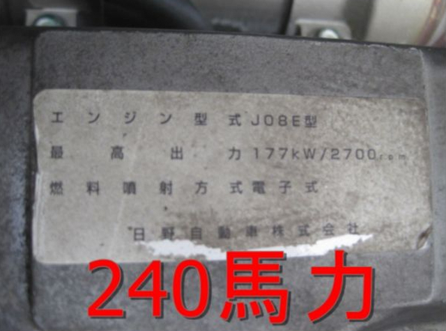 日野 レンジャー 増トン ウィング BDG-GD8JLWA(8447) 33枚目