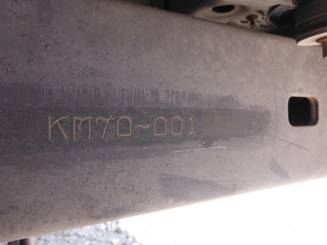 トヨタ タウンエース 小型 幌車 GK-KM70(2915) 10枚目