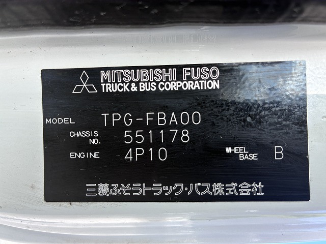三菱ふそう キャンター 小型 平ボディ TPG-FBA00(113186) 16枚目