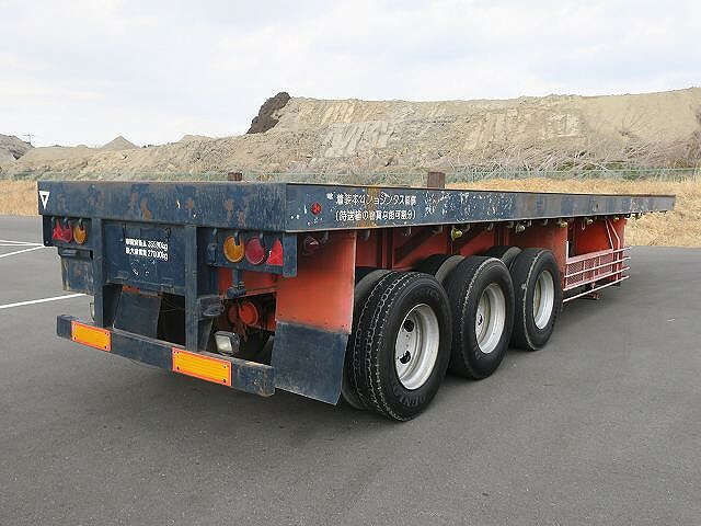 Trex Large Flatbed trailer P-335SV(28170) 3枚目