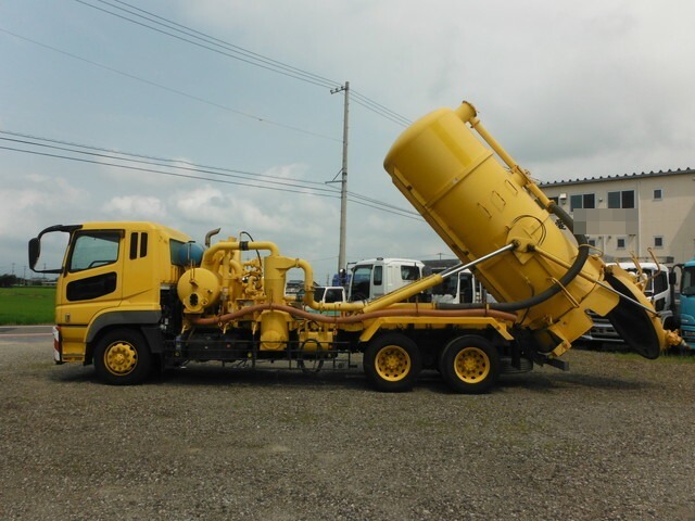 Mitsubishi Fuso super_great Large Vacuum dumper LDG-FV50VY(7926) 7枚目