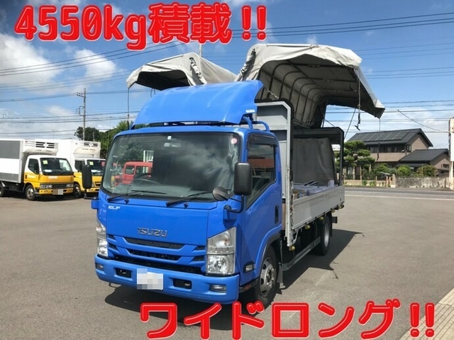 いすゞ エルフ 小型 幌車（ウィング式） TPG-NPR85YN(7421) 1枚目