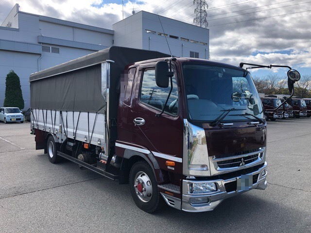 三菱ふそう ファイター 中型 幌車（カーテン式） TKG-FK61F(4763) 7枚目