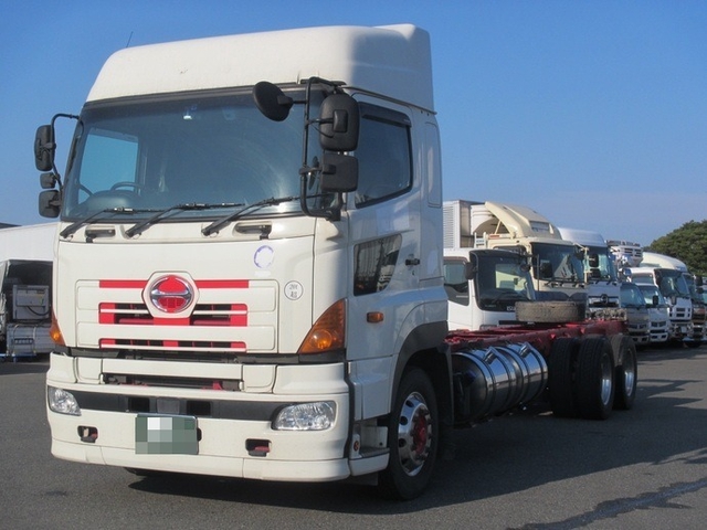 日野 プロフィア 大型 キャブ付きシャーシ QPG-FR1EXEG(8250) 2枚目