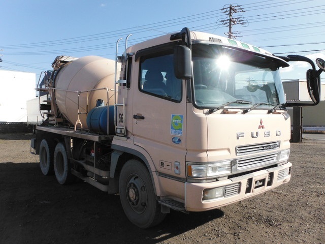 三菱ふそう スーパーグレート 大型 ミキサー車 KL-FV50KJXD(1154) 1枚目