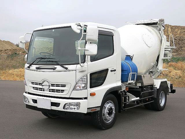 日野 レンジャー 増トン ミキサー車 LKG-FJ7JDAA(29130) 1枚目