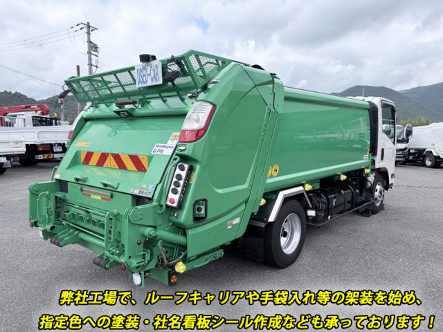 いすゞ エルフ 小型 塵芥車（プレス式） 2PG-NPR88YN(113407) 7枚目