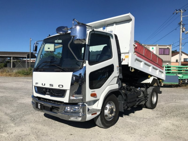 三菱ふそう ファイター 中型 土砂ダンプ 2KG-FK72F(111510) 1枚目