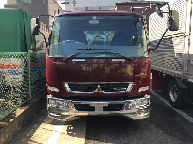 三菱ふそう ファイター 中型 幌車 TKG-FK61F(5508) 2枚目
