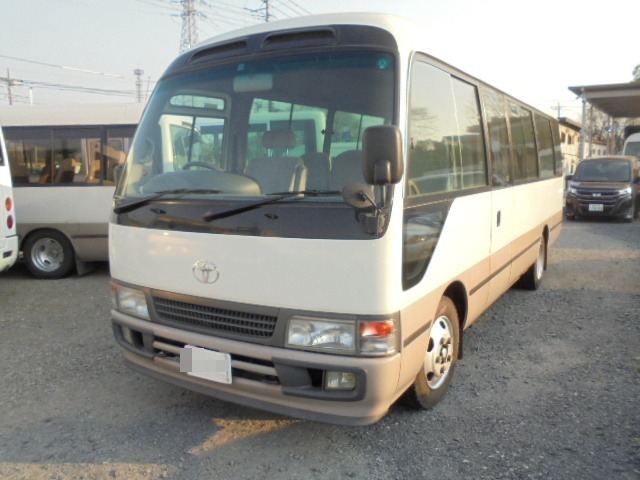 トヨタ コースター 中型 バス PB-XZB50(9728) 1枚目