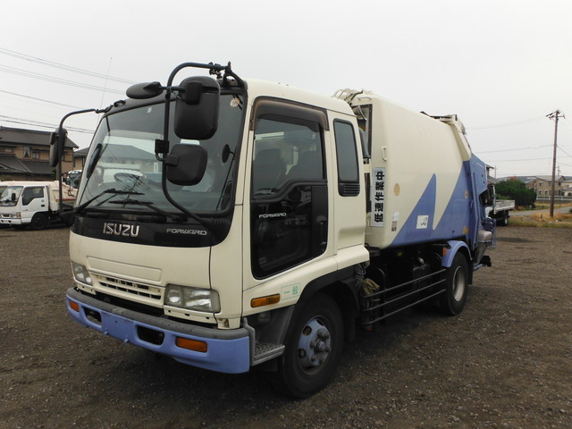 いすゞ フォワード 増トン 塵芥車（プレス式） KK-FSR33D4(2263) 1枚目