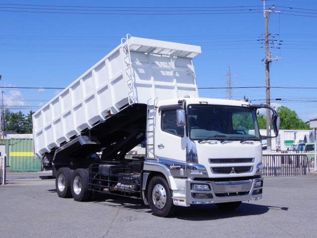 Mitsubishi Fuso super_great Large Soil dump BDG-FU50JY(110699) 2枚目