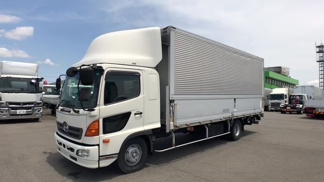 日野 レンジャー 中型 ウィング SKG-FD9JLAA(34832) 4枚目