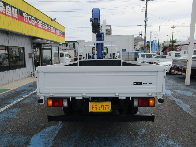 いすゞ エルフ 小型 平ボディ（クレーン付） TKG-NKR85AR(112982) 5枚目