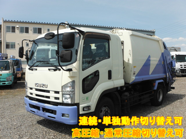 いすゞ フォワード 中型 塵芥車（プレス式） SKG-FSR90S2(10282) 1枚目