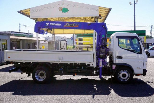 三菱ふそう キャンター 小型 平ボディ（クレーン付） 2RG-FEA80(113348) 5枚目