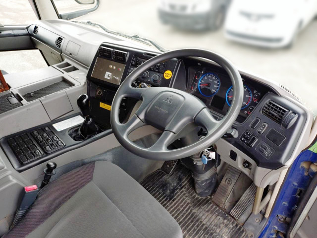 Mitsubishi Fuso super_great Large Soil dump QKG-FV60VX(110791) 15枚目