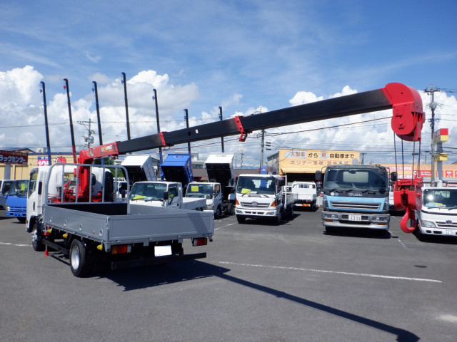 いすゞ エルフ 小型 平ボディ（クレーン付） TRG-NPR85AR(109165) 13枚目