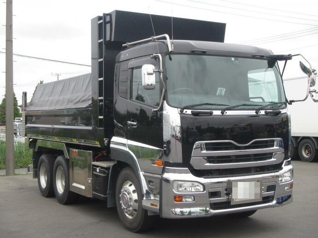 Nissan UD quon Large Soil dump QKG-CW5XL(10717) 1枚目