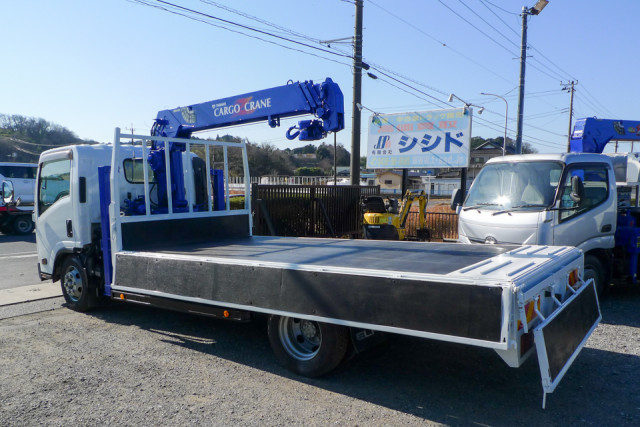 日産自動車 アトラス 小型 平ボディ（クレーン付） SKG-APR85AR(99623) 10枚目