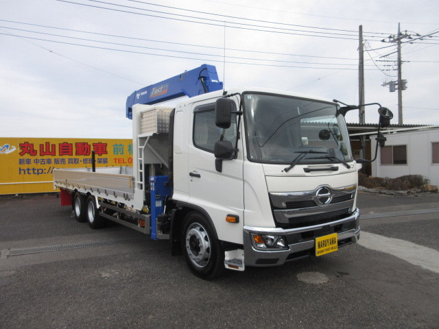 日野 レンジャー 増トン 平ボディ（クレーン付） 2DG-GK2ABA(108985) 2枚目