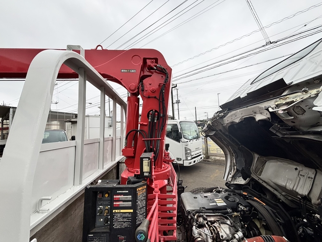 いすゞ エルフ 小型 平ボディ（クレーン付） TKG-NKR85R(108483) 50枚目