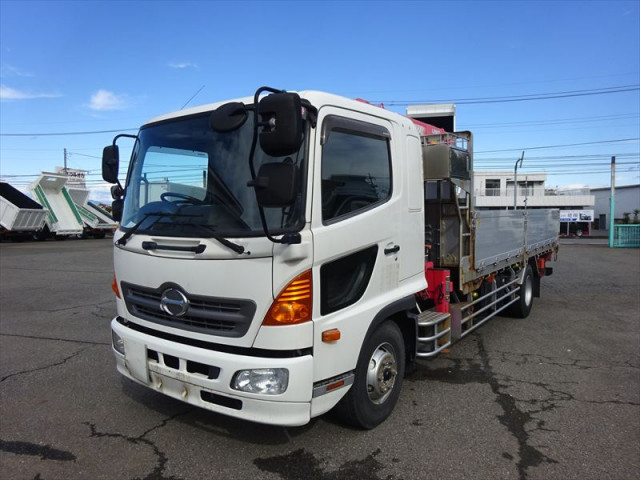 日野 レンジャー 増トン 平ボディ（クレーン付） TKG-GD7JKAG(95678) 2枚目