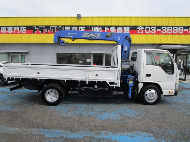 いすゞ エルフ 小型 平ボディ（クレーン付） TKG-NKR85AR(112982) 8枚目