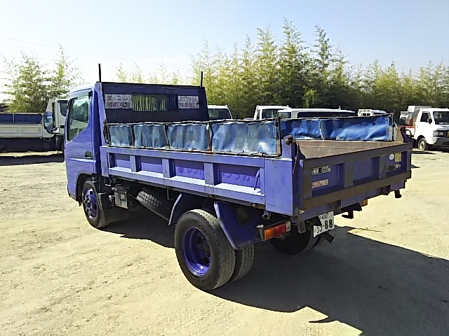 三菱ふそう キャンター 小型 土砂ダンプ PA-FE71BBD(7641) 5枚目
