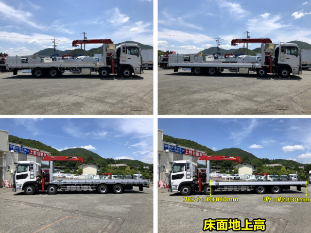 UDトラックス（日産） クオン 大型 平ボディ（クレーン付） 2RG-CG5FA(107868) 27枚目