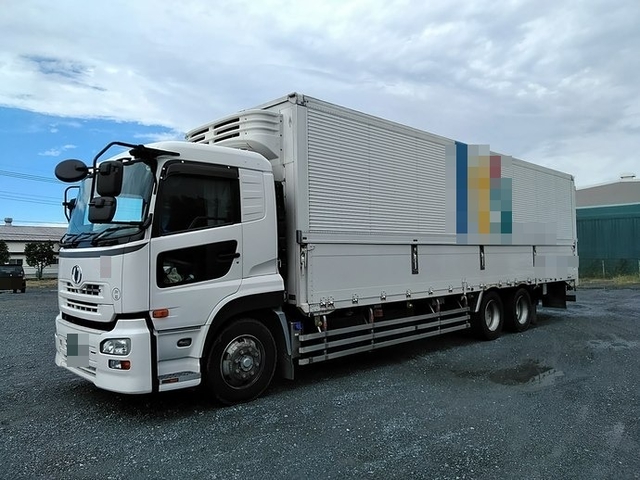 Nissan UD quon Large Freezer wing body PKG-CD4ZA(3861) 7枚目