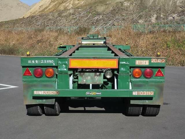 Tokyu 20ft container chassis trailer TC-204(37163) 5枚目