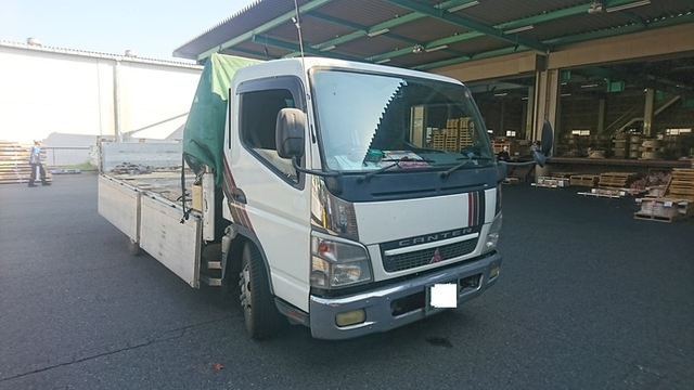 三菱ふそう キャンター 小型 平ボディ PA-FE83DEY(1908) 1枚目
