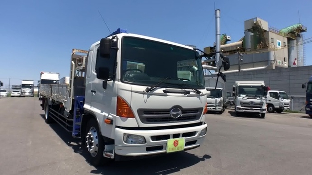 日野 レンジャー 中型 平ボディ（クレーン付） LDG-FG8JPAA(34806) 30枚目