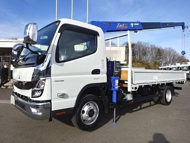 三菱ふそう キャンター 小型 平ボディ（クレーン付） 2RG-FEB80(55474) 4枚目