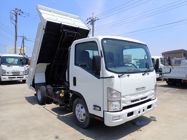 Isuzu elf k Loader dump TKG-NPR85YN(108456) 8枚目
