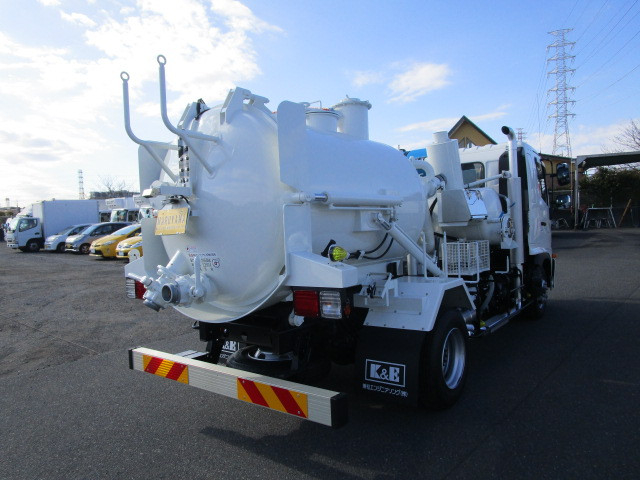 日野 レンジャー 中型 バキュームカー/糞尿車 2PG-FD2ABA(111658) 4枚目