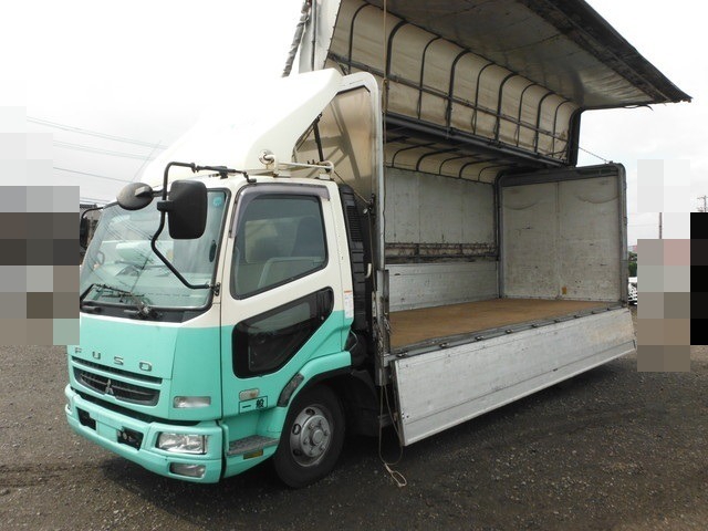 三菱ふそう ファイター 中型 幌車 PA-FK71F(2980) 5枚目