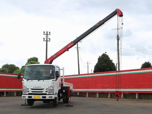 いすゞ エルフ 小型 平ボディ（クレーン付） TPG-NMR85AN(112691) 33枚目
